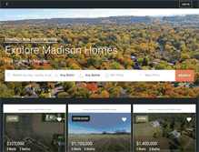 Tablet Screenshot of exploremadisonhomes.com